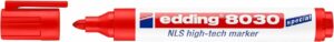 High-tech marker Edding E-8030 1,5-3mm crvena