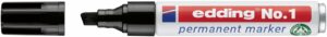 Permanent marker Edding E-No.1, 1-5mm crna