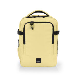 Ranac putni za low cost sa 2 odeljka 30x40x20/24 cm 24/28,8l – 0,62kg Vancouver pastelno žuta