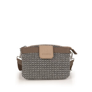 Torba na rame ženska 20x14x3 cm Dolce krem