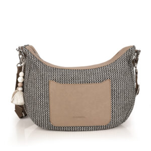 Torba na rame ženska 34x31x10 cm Dolce krem